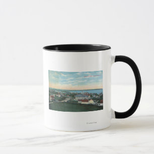 Aerial View of the Town 2 Mug