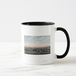 Aerial View of the Town 4 Mug