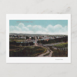 Aerial View of the TownDallas, OR Postcard