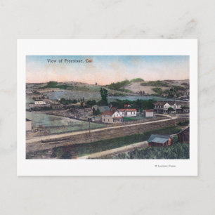 Aerial View of the TownFreestone, CA Postcard