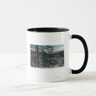 Aerial View of the TownGuerneville, CA Mug