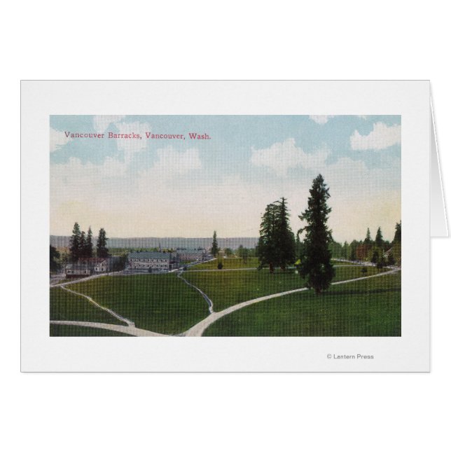 Aerial View of the Vancouver Barracks (Front Horizontal)