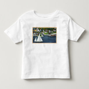 Aerial View of the Waterfront 2 Toddler T-Shirt