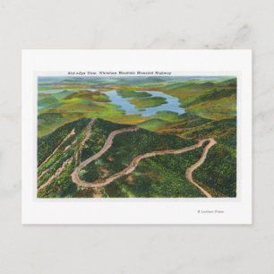 Aerial View of the Whiteface Mt Memorial Hwy Postcard