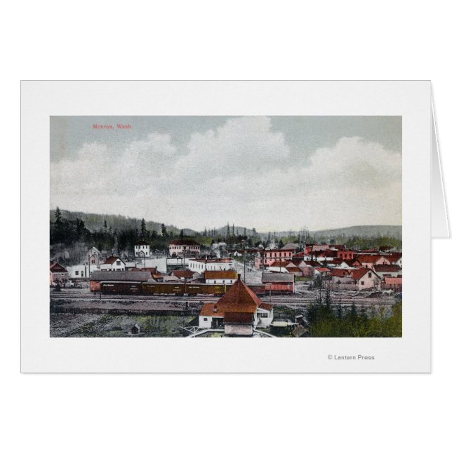 Aerial View of Town (Front Horizontal)