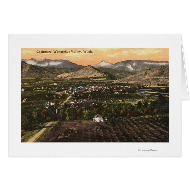 Aerial View of Town and Valley (Front Horizontal)