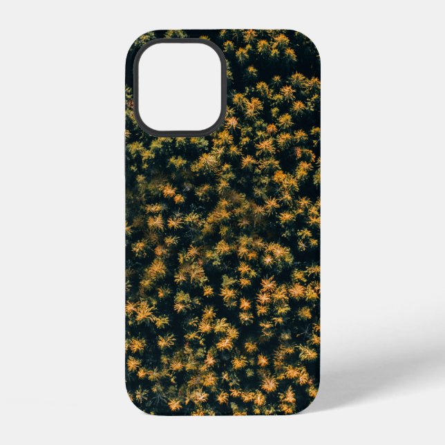Aerial view of trees iPhone case (Back)