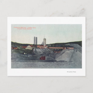 Aerial View of Vindicator Mine No. 1Victor, CO Postcard