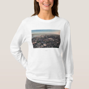 Aerial View of Waterfront and City T-Shirt