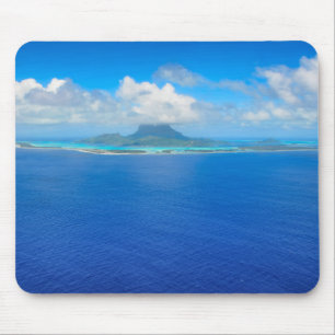 Aerial view over Bora Bora mousepad