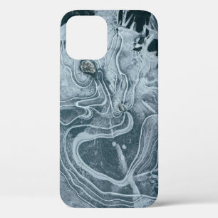 Aerial view photography of body of water iPhone 12 case
