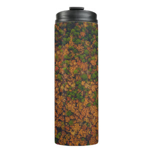 Aerial view photography of forest thermal tumbler