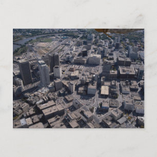 Aerial view, Winnipeg, Manitoba, Canada Postcard