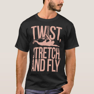 Aerial Yoga Exercise Zen Aerial Yoga Instructor T-Shirt