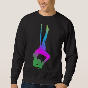 Aerial Yoga Hammock Modern Yoga Sweatshirt