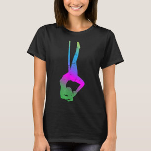 Aerial Yoga Hammock Modern Yoga T-Shirt