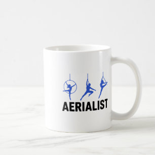 Aerialist Aerial Silk Yoga Gymnasts Acrots Trapeze Coffee Mug
