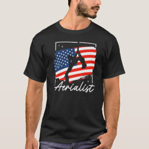 Aerialist Aerial Yoga Performer And Aerial Silk Ac T-Shirt