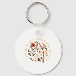 Aerialist Aerial Yoga Quote Circus Artist Silk Acr Key Ring