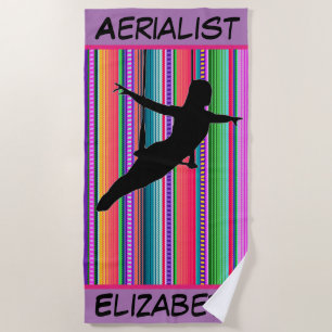 Aerialist Aztec Beach Towel
