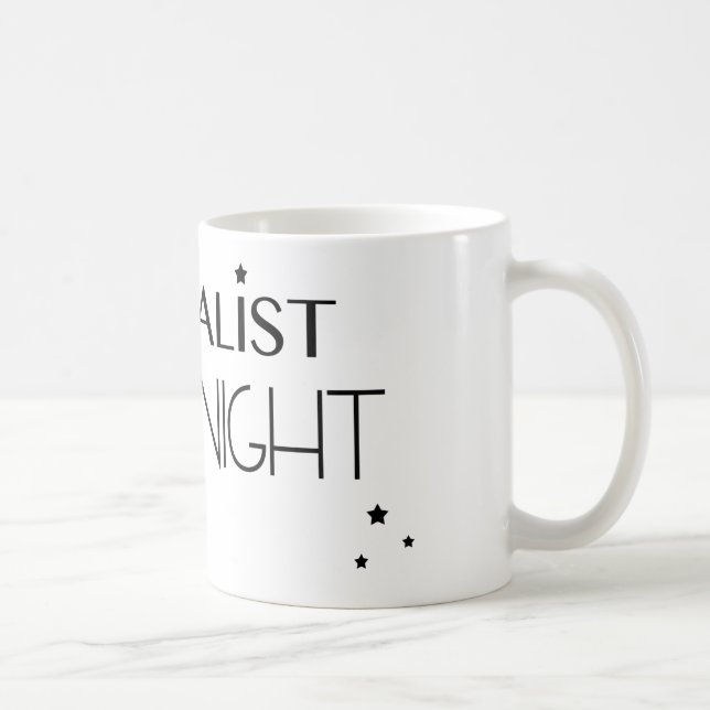Aerialist by Night mug (Right)
