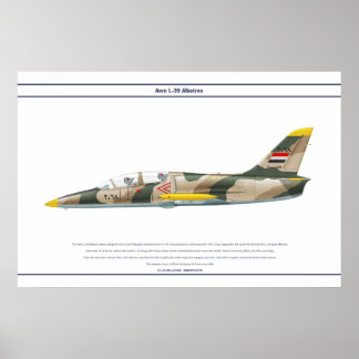 Aero L-39 Syria Poster