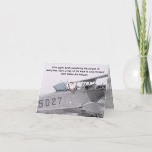 Aero Santa! - Note Card