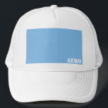 Aero Trucker Hat<br><div class="desc">Show your colours with pride!  Aero is a colour used by air forces around the world as it is the colour of the sky on a clear day</div>