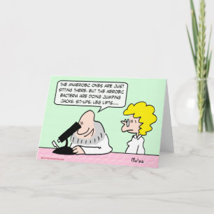aerobic anaerobic bacteria scientists card