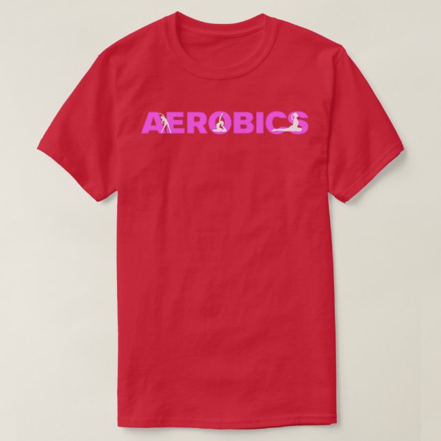 Aerobics 28 T-Shirt (Design Front)