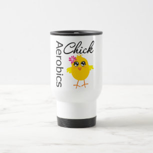 Aerobics Chick Travel Mug
