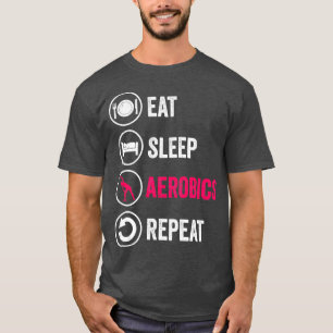 Aerobics Fitness Training Gift T-Shirt