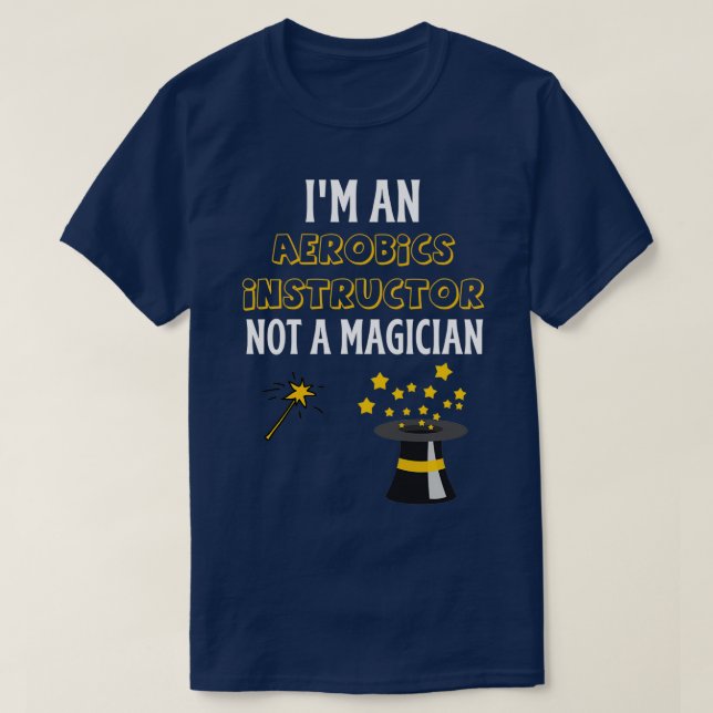 aerobics instructor 9 T-Shirt (Design Front)