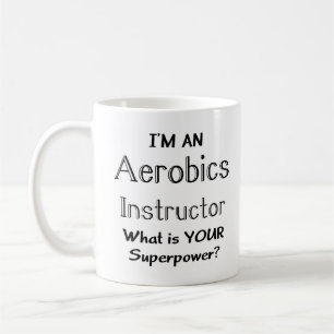 aerobics instructor coffee mug