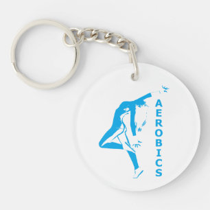 Aerobics Key Ring