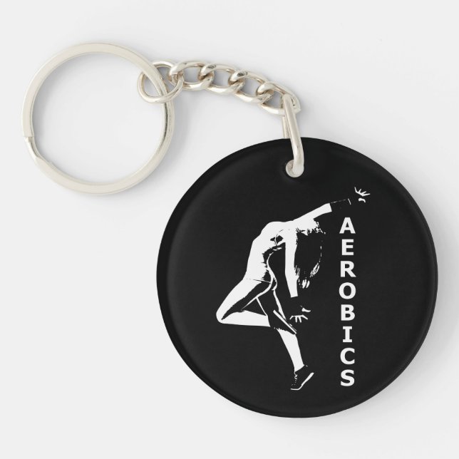 Aerobics Key Ring (Front)