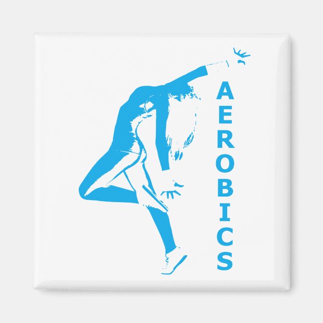 Aerobics Magnet (Front)