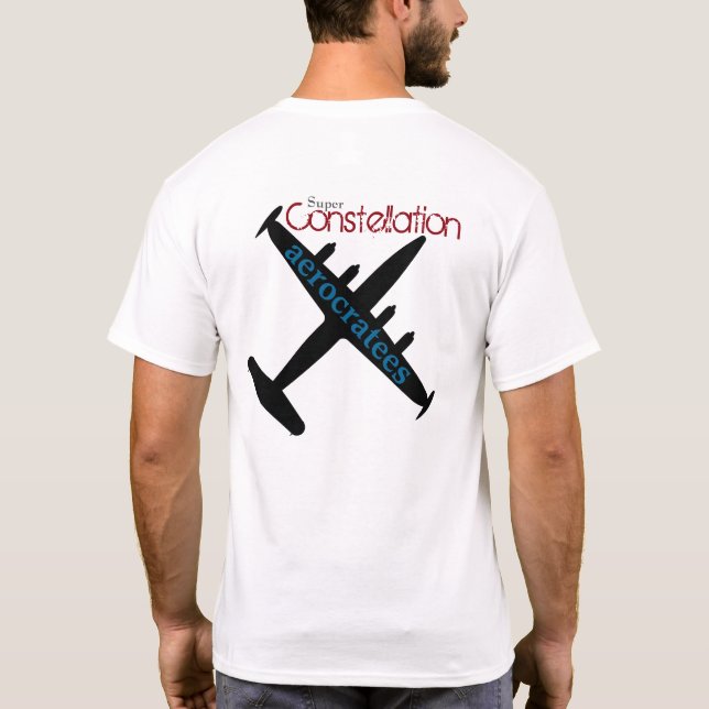 aerocratees Super Constellation T-Shirt (Back)
