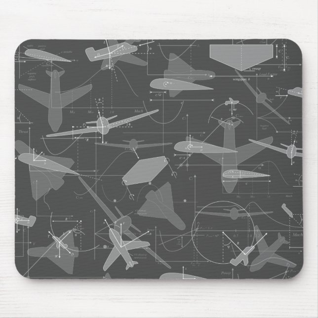 Aerodynamics Mouse Mat (Front)