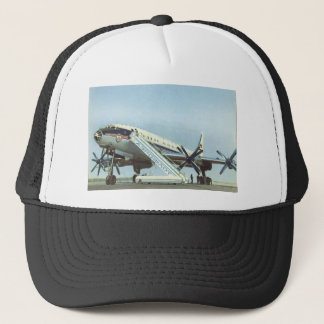 Aeroflot Tu 114 AIRLINER Trucker Hat
