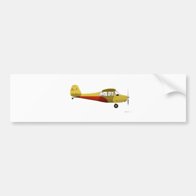 Aeronca 7-AC Champion Bumper Sticker (Front)