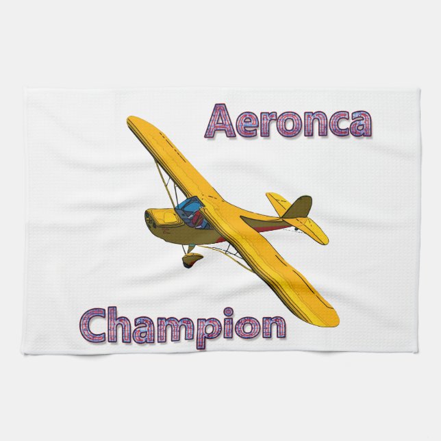 Aeronca Champion Tea Towel (Horizontal)
