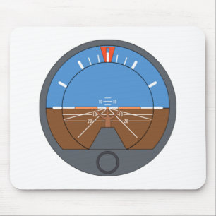 Aeroplane Attitude Indicator Mouse Mat