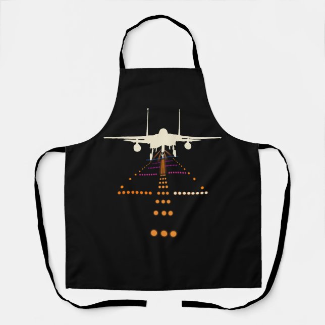 Aeroplane Aviation Aviator Flight Pilot Airport Co Apron (Front)
