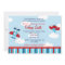 Aeroplane Aviator Baby Boy Baby Shower Invitations
