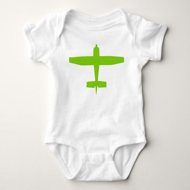 Aeroplane Baby Bodysuit (Front)