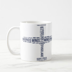 aeroplane basic info coffee mug