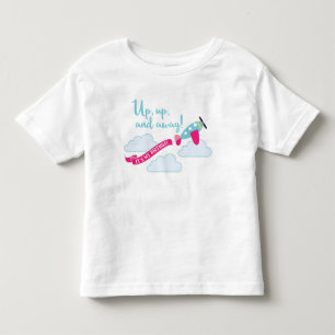 Aeroplane Birthday T-Shirt for Girls
