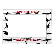 Aeroplane Black Silhouettes-
