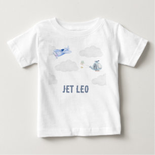 Aeroplane Boy Personalised T-Shirt for Kid